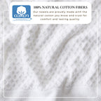 Cotton Diamond Waffle Weave Bath Towel Set - Grayson Collection