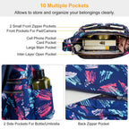 Women Multi-Pocket Shoulder Bag