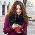 Women PU Leather Clutch Wallet