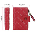 Women PU Leather Clutch Wallet