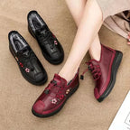 Women's Casual Shoes with Floral Embellishment