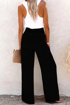 Women's High-Waisted Tailored Comfort Trousers