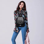 Women's Leather Backpack