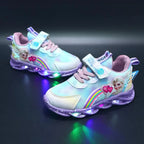 Niki | Girls' Light-Up Sneakers with Animated Graphics