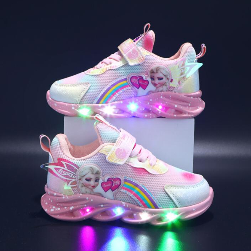 Niki | Girls' Light-Up Sneakers with Animated Graphics