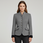 Niki | Women's Tailored Stand-Up Collar Jacket