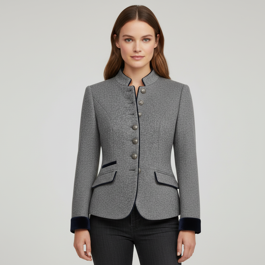 Niki | Women's Tailored Stand-Up Collar Jacket