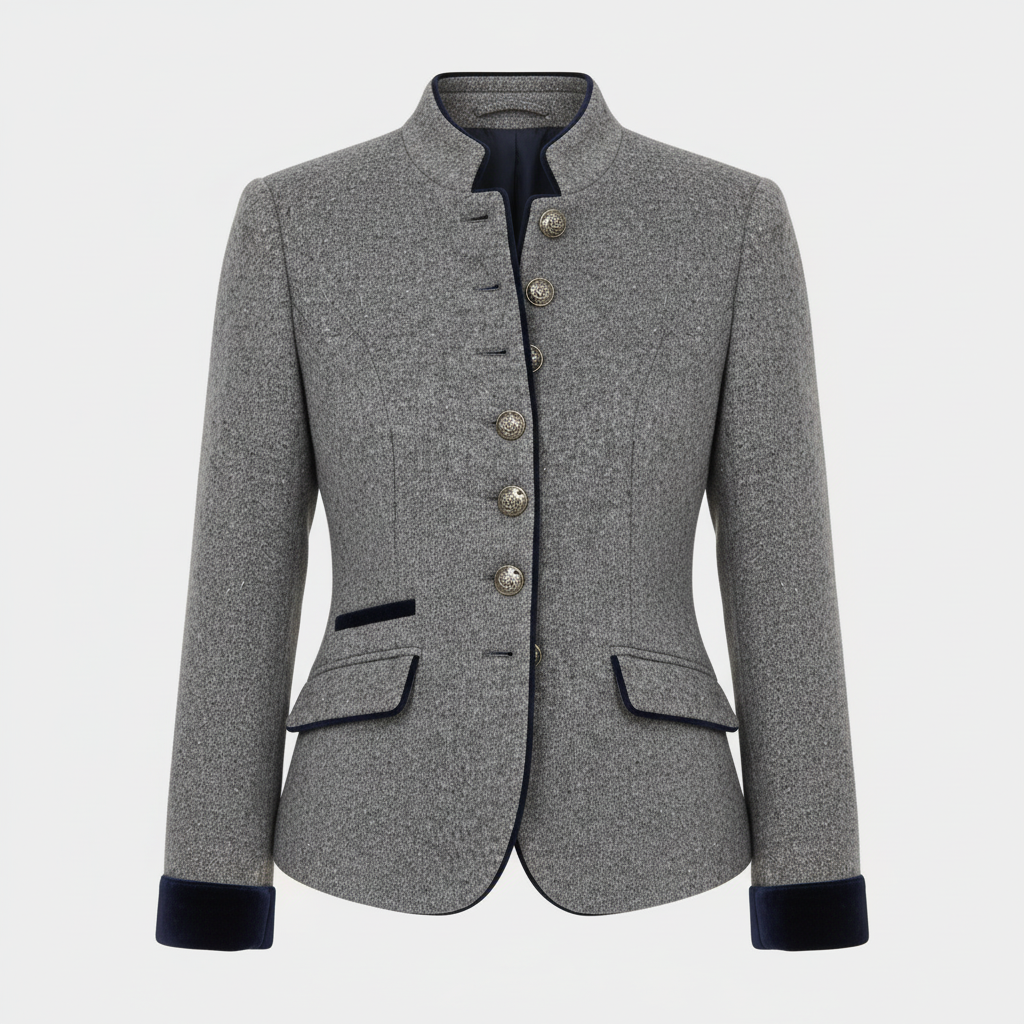 Niki | Women's Tailored Stand-Up Collar Jacket