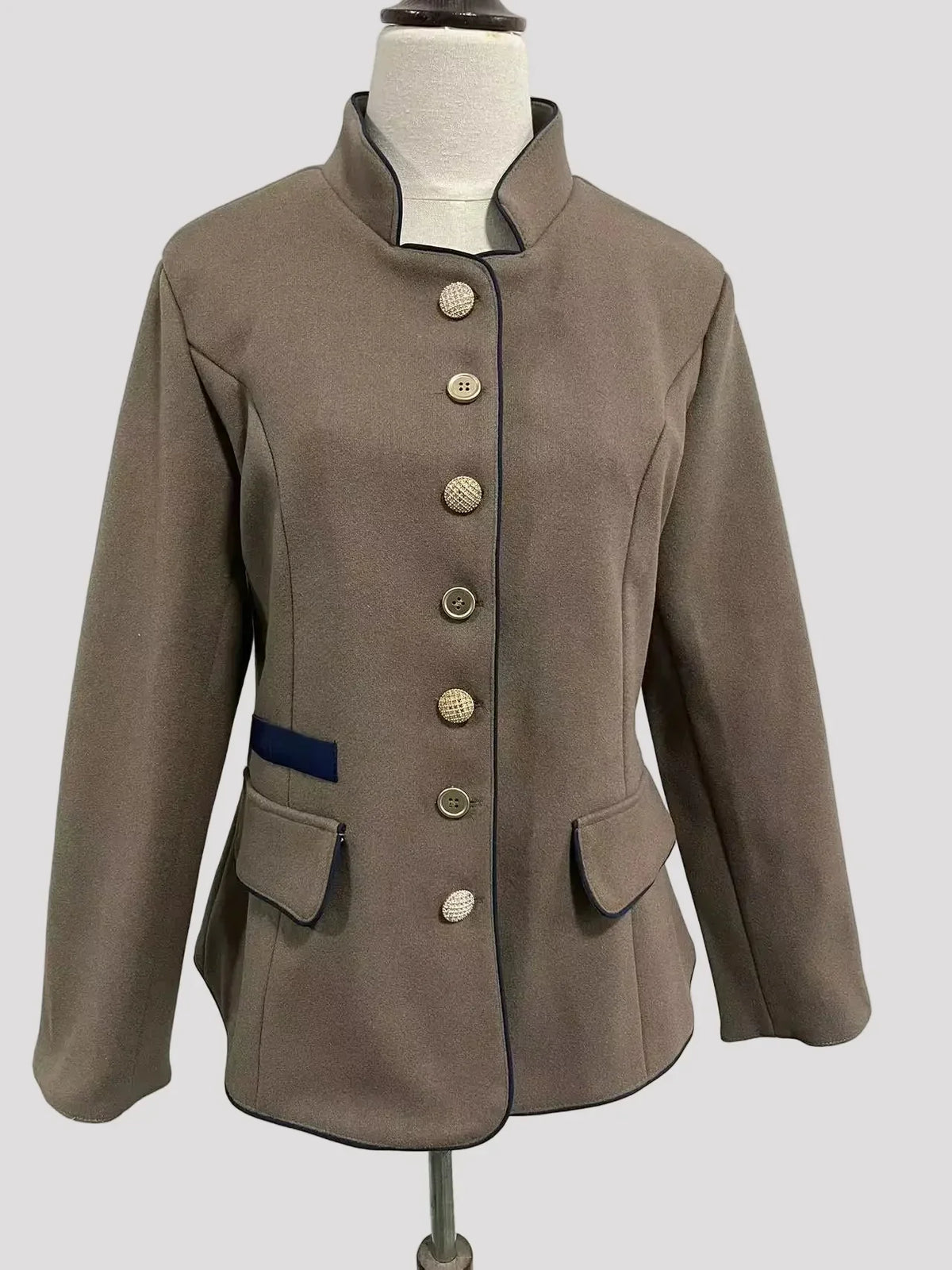 Niki | Women's Tailored Stand-Up Collar Jacket