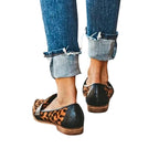 Women's Pointed Toe Suede Slip-On Flats