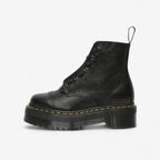 Women's Thick-Sole Ankle Boots with Front Zip