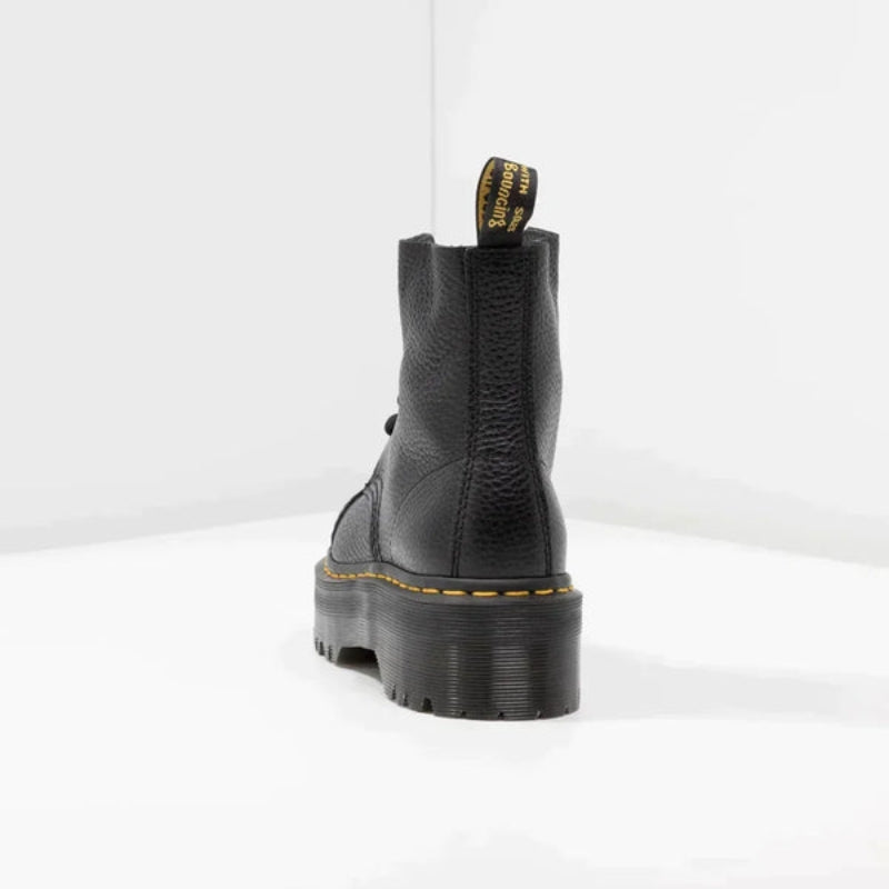 Women's Thick-Sole Ankle Boots with Front Zip
