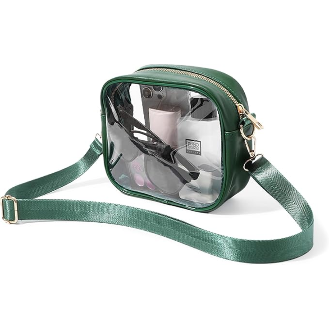 Women's Transparent Crossbody Bag for Events & Travel