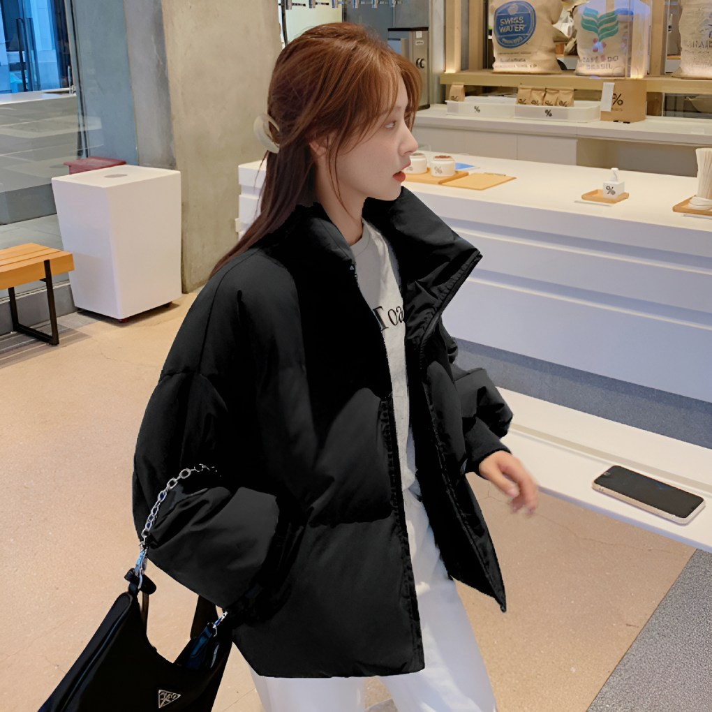 Women's winter puffer jacket