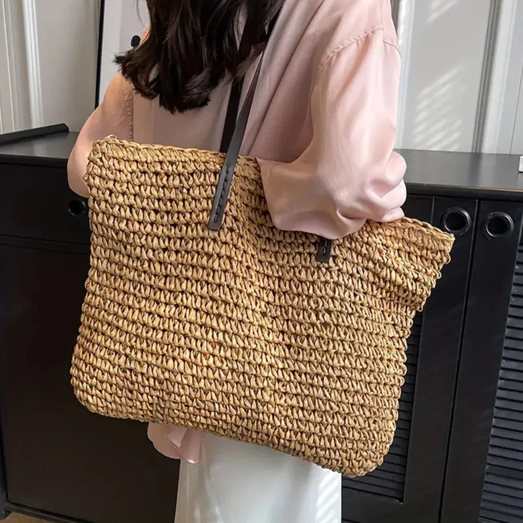 Women's Woven Tote Bag