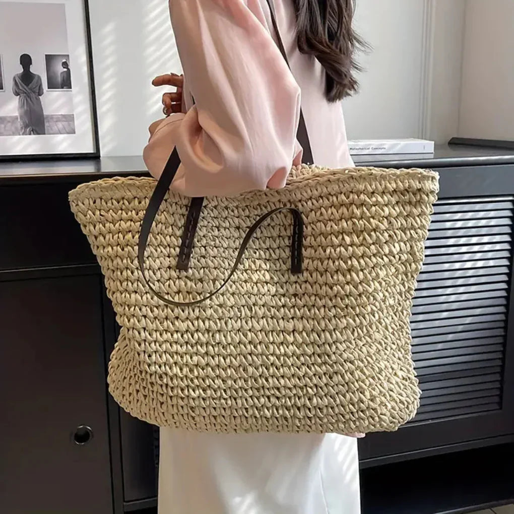 Women's Woven Tote Bag
