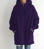 Niki | Women's Cozy Oversized Zip Hoodie