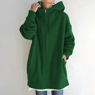 Niki | Women's Cozy Oversized Zip Hoodie