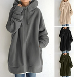 Niki | Women's Cozy Oversized Zip Hoodie
