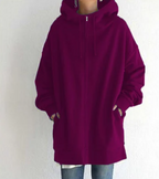 Niki | Women's Cozy Oversized Zip Hoodie