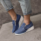 Women's Zip Platform Sneakers