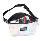 Women Shiny Leather Waist Pack Bag
