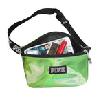 Women Shiny Leather Waist Pack Bag