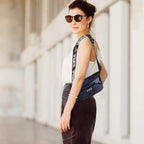 Women Shiny Leather Waist Pack Bag