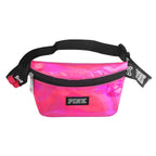 Women Shiny Leather Waist Pack Bag
