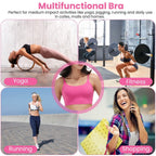Women Strap Sport Bras Padded Strappy Tank Tops