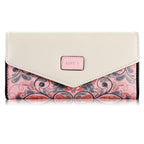 Women Wallet Soft Leather Trifold Clutch Purse