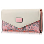 Women Wallet Soft Leather Trifold Clutch Purse