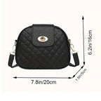 Women's Fashion PU Leather Crossbody Bag