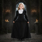 Women's Halloween Costumes Long Sleeve Dress Victorian Gothic Design