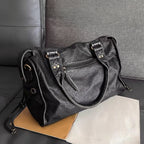 Womens Large Adjustable Strap Retro Style Handbag