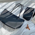 Women's Large Totes PU Leather Shoulder Bag Soft Purse Hobo Handbag Casual Top Handle Bag For Travel Work