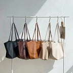 Women's Large Totes PU Leather Shoulder Bag Soft Purse Hobo Handbag Casual Top Handle Bag For Travel Work