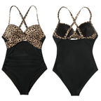 Women's One Piece High Waist Swimwear Tummy Control Cutout