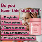 Women's Private Probiotics, Probiotics And Prebiotic Combination Conditioning