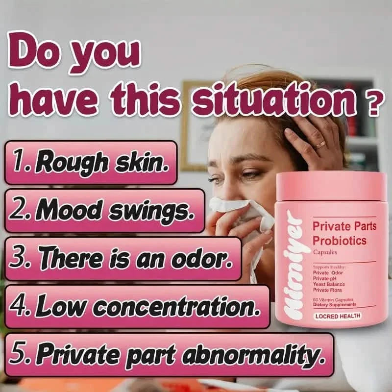Women's Private Probiotics, Probiotics And Prebiotic Combination Conditioning