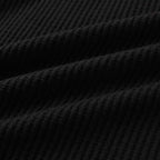 Women's V Neck Waffle Knit Henley Tops