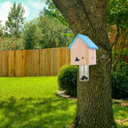 Wood Carpenter Bee Trap Outdoor Natural Pine Wood
