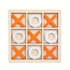 Wood Tic-Tac Toe XOXO Board Game