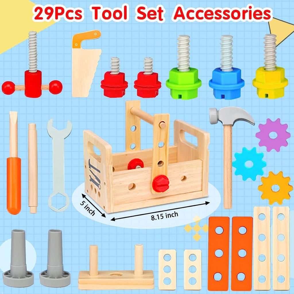 WOODCRAFT – Kids Toolbox for Creative Building & Exploration