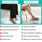 Wooden Metal Stool Height Bathroom Toilet Stool