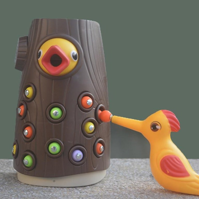 Magnetic Bird Feeding Toy for Toddlers