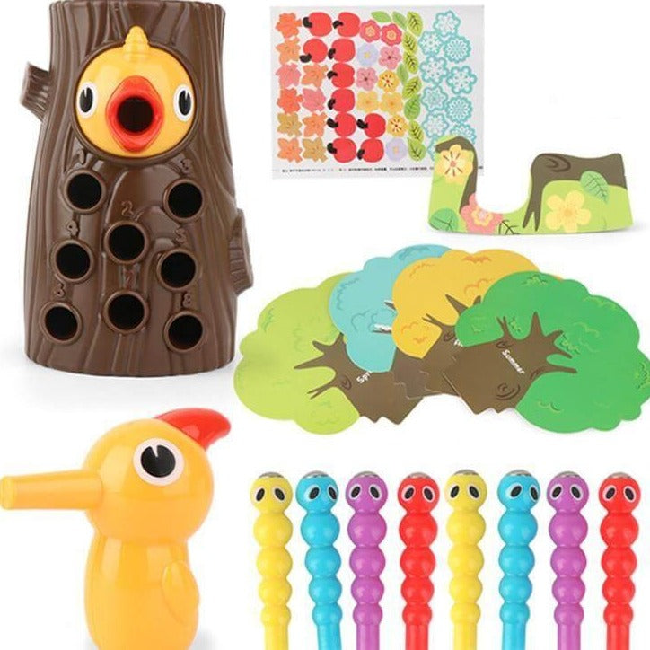 Magnetic Bird Feeding Toy for Toddlers