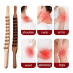 WOOLEASE – Natural Wood Gua Sha Massage Stick
