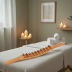 WOOLEASE – Natural Wood Gua Sha Massage Stick