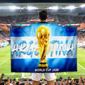 World Cup Argentina Flag Banner Fan Cape Soccer